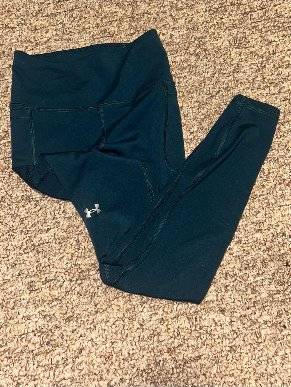 Under Armour Dark Teal Athletic Leggings